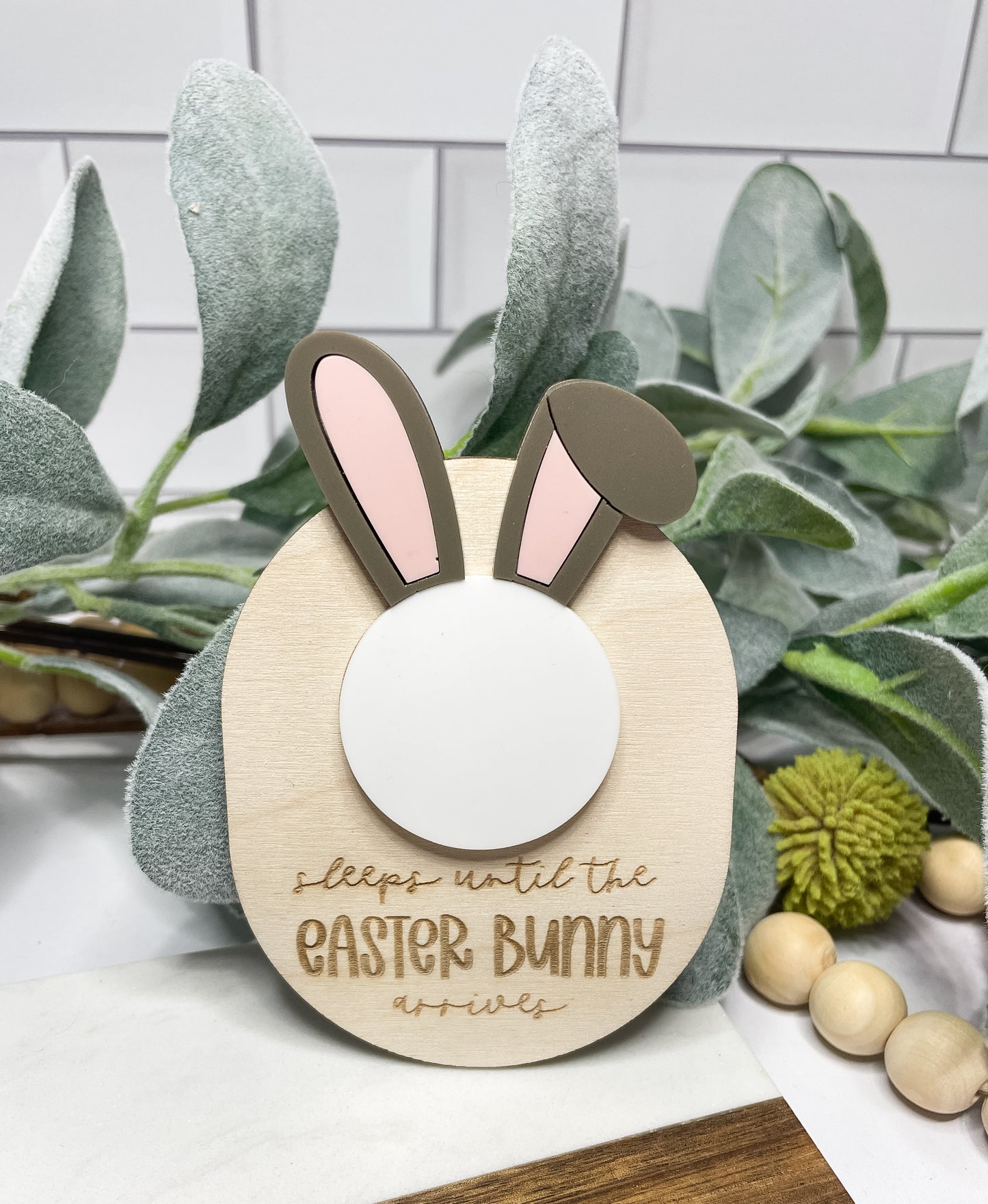 Easter Countdown Magnet | Wood & Acrylic Magnet