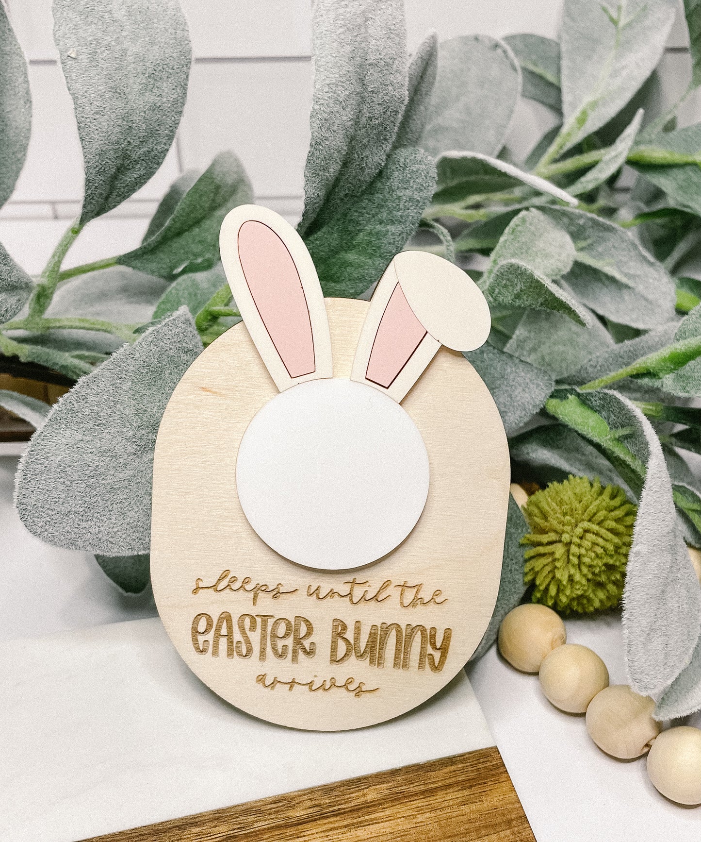 Easter Countdown Magnet | Wood & Acrylic Magnet